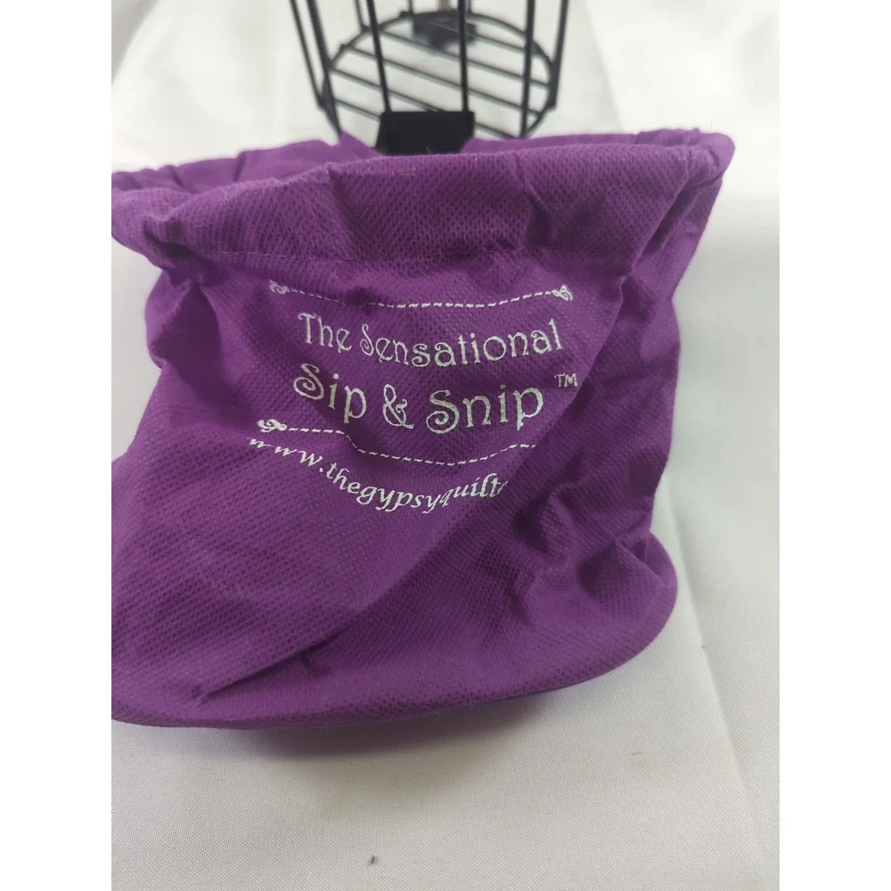 Sensational Sip & Snip mug and scrap holder by The Gypsy Quilter Scrapbooking